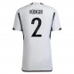 Prima Maglia Germania Mondiali 2022 Antonio Rüdiger 2